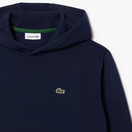 Lacoste Mädchenkleidung>Kinder Sweatshirt Aus Fleece Navy Blau 166