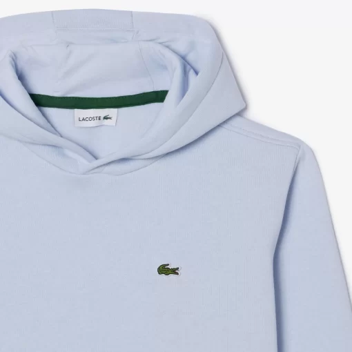 Lacoste Mädchenkleidung>Kinder Sweatshirt Aus Fleece Hellblau J2G