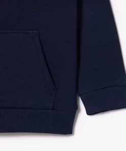 Lacoste Mädchenkleidung>Kinder Sweatshirt Aus Fleece Navy Blau 166