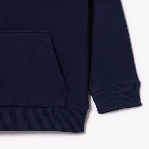 Lacoste Mädchenkleidung>Kinder Sweatshirt Aus Fleece Navy Blau 166