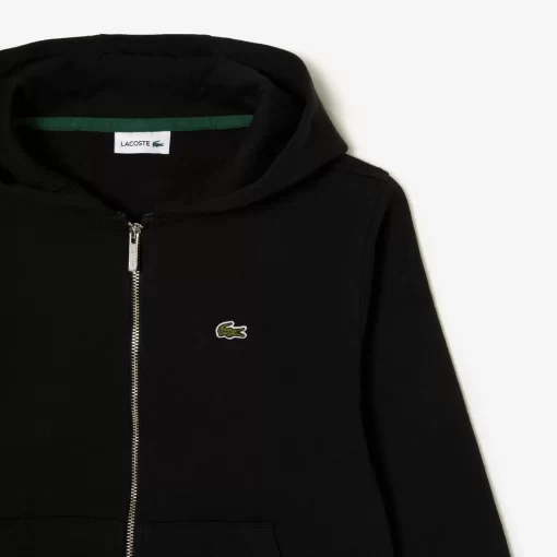 Lacoste Jungenkleidung>Kinder Sweatshirt Mit Kanguru-Tasche Schwarz 031