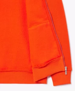 Lacoste Jungenkleidung>Kinder Sweatshirt Mit Kanguru-Tasche Orange Sji