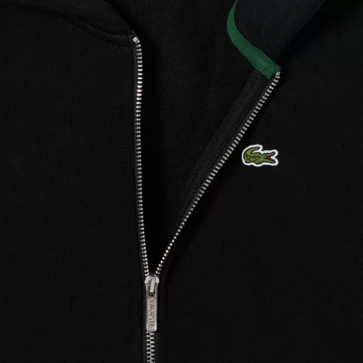 Lacoste Jungenkleidung>Kinder Sweatshirt Mit Kanguru-Tasche Schwarz 031