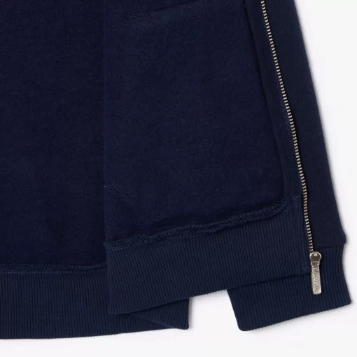 Lacoste Mädchenkleidung>Kinder Sweatshirt Mit Kanguru-Tasche Navy Blau 166