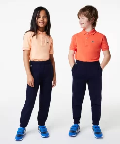 Lacoste Mädchenkleidung>Kinder Trainingshose Mit Colourblock Navy Blau 166