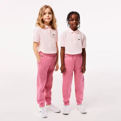 Lacoste Mädchenkleidung>Kinder Trainingshose Mit Colourblock Reseda Rosa 2R3