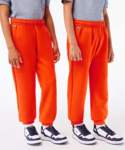 Lacoste Mädchenkleidung>Kinder Trainingshose Mit Colourblock Orange Sji