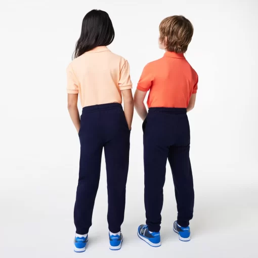 Lacoste Mädchenkleidung>Kinder Trainingshose Mit Colourblock Navy Blau 166