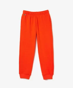 Lacoste Mädchenkleidung>Kinder Trainingshose Mit Colourblock Orange Sji