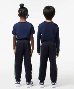 Lacoste Jungenkleidung>Kinder Trainingshosen Aus Bio-Baumwolle Und Recyceltem Polyester Navy Blau / Dunkelgrun Mi7