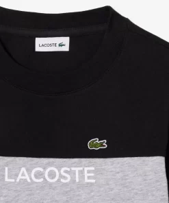 Lacoste Mädchenkleidung>Kinder T-Shirt Aus Bio-Baumwoll-Jersey Schwarz / Heidekraut Grau Snp