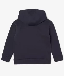 Lacoste Mädchenkleidung>Kinder X Netflix Hoodie Aus Bio-Baumwolle Blau Kxe