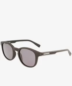 Lacoste Accessoires>Kinder Sonnenbrille Mit Eckigem Kunststoffrahmen Matte Black 002