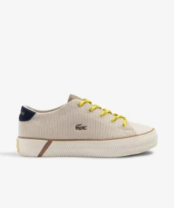 Lacoste Schuhe>Kinder-Sneaker Gripshot Fur Den Winter Off White/Navy Wn1