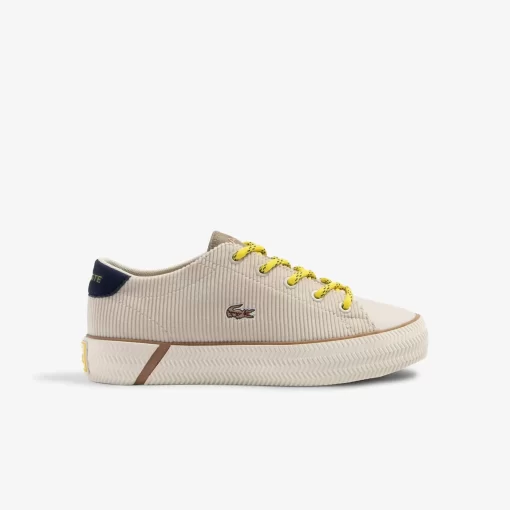 Lacoste Schuhe>Kinder-Sneaker Gripshot Fur Den Winter Off White/Navy Wn1