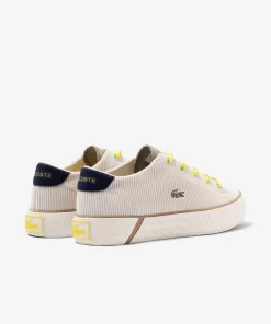 Lacoste Schuhe>Kinder-Sneaker Gripshot Fur Den Winter Off White/Navy Wn1