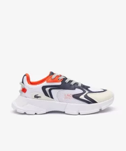 Lacoste Schuhe>Kinder-Sneakers L003 Neo Aus Textil White/Orange 1U2