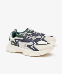 Lacoste Schuhe>Kinder-Sneakers L003 Neo Aus Textil Off White/Navy Wn1