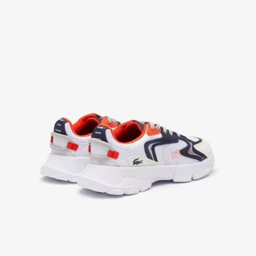 Lacoste Schuhe>Kinder-Sneakers L003 Neo Aus Textil White/Orange 1U2