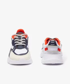 Lacoste Schuhe>Kinder-Sneakers L003 Neo Aus Textil White/Orange 1U2