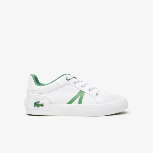 Lacoste Schuhe>Kinder-Sneakers L004 Aus Textil White/Green 082