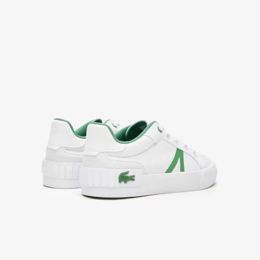 Lacoste Schuhe>Kinder-Sneakers L004 Aus Textil White/Green 082