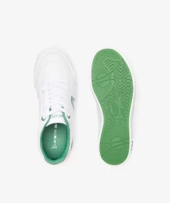 Lacoste Schuhe>Kinder-Sneakers L004 Aus Textil White/Green 082