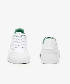 Lacoste Schuhe>Kinder-Sneakers L004 Aus Textil White/Green 082