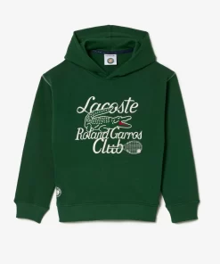 Lacoste Mädchenkleidung>Kinder-Sweatshirt Mit Stickerei Sport French Open Edition Grun 132