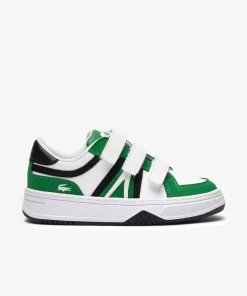 Lacoste Schuhe>Kleinkinder-Sneaker L001 Mit Logo Dk Grn/Wht 2D2