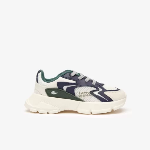 Lacoste Schuhe>Kleinkinder-Sneakers L003 Neo Aus Textil Off White/Navy Wn1