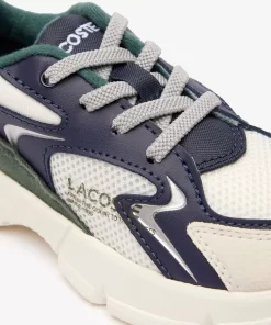 Lacoste Schuhe>Kleinkinder-Sneakers L003 Neo Aus Textil Off White/Navy Wn1