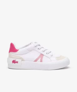 Lacoste Schuhe>Kleinkinder-Sneakers L004 Aus Textil Mit Colourblock White/Pink B53