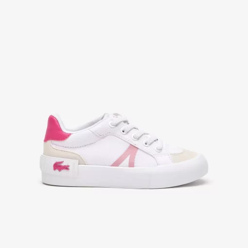 Lacoste Schuhe>Kleinkinder-Sneakers L004 Aus Textil Mit Colourblock White/Pink B53