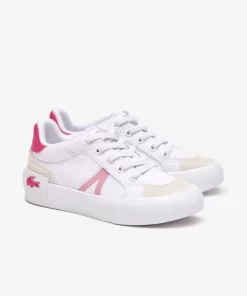 Lacoste Schuhe>Kleinkinder-Sneakers L004 Aus Textil Mit Colourblock White/Pink B53