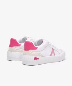 Lacoste Schuhe>Kleinkinder-Sneakers L004 Aus Textil Mit Colourblock White/Pink B53