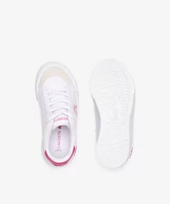 Lacoste Schuhe>Kleinkinder-Sneakers L004 Aus Textil Mit Colourblock White/Pink B53