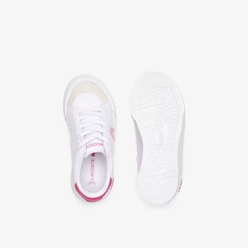 Lacoste Schuhe>Kleinkinder-Sneakers L004 Aus Textil Mit Colourblock White/Pink B53