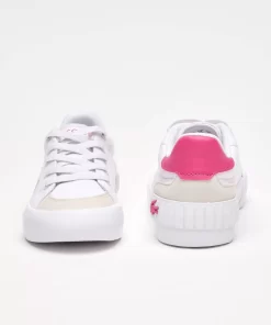 Lacoste Schuhe>Kleinkinder-Sneakers L004 Aus Textil Mit Colourblock White/Pink B53