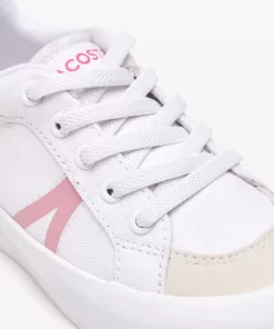 Lacoste Schuhe>Kleinkinder-Sneakers L004 Aus Textil Mit Colourblock White/Pink B53