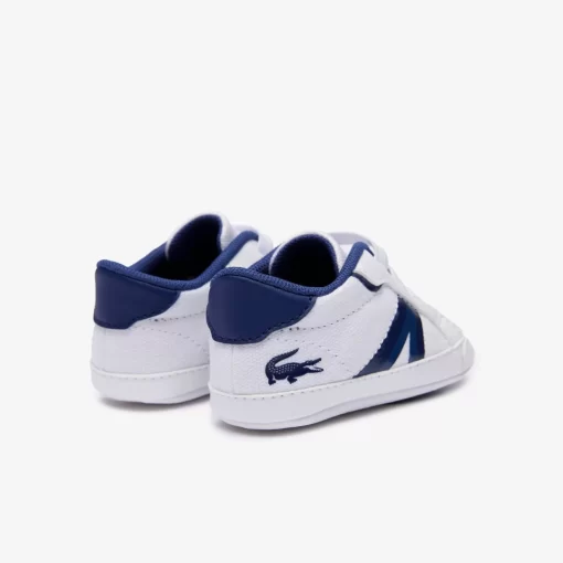 Lacoste Schuhe>Kleinkinder-Sneakers L004 Cub Aus Textil Und Synthetik Wht/Blue 080