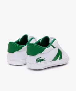 Lacoste Schuhe>Kleinkinder-Sneakers L004 Cub Aus Textil Und Synthetik White/Green 082