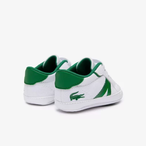 Lacoste Schuhe>Kleinkinder-Sneakers L004 Cub Aus Textil Und Synthetik White/Green 082