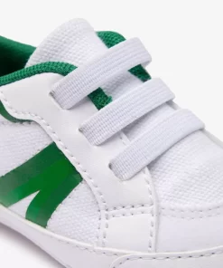 Lacoste Schuhe>Kleinkinder-Sneakers L004 Cub Aus Textil Und Synthetik White/Green 082