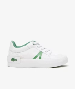 Lacoste Schuhe>Kleinkinder-Sneakers L004 Aus Textil White/Green 082