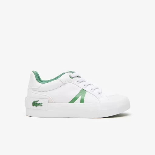 Lacoste Schuhe>Kleinkinder-Sneakers L004 Aus Textil White/Green 082