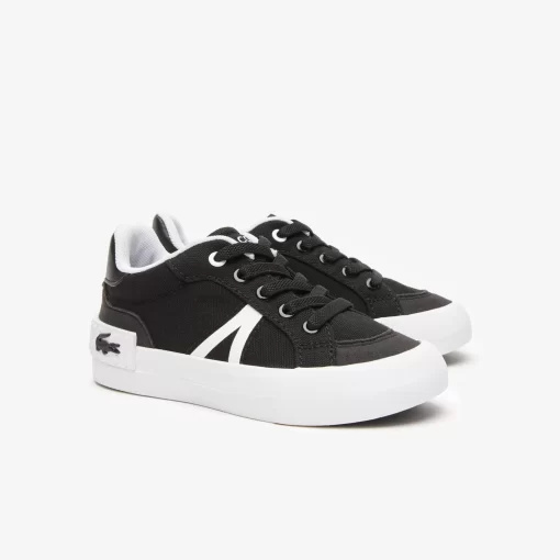 Lacoste Schuhe>Kleinkinder-Sneakers L004 Aus Textil Black White 312