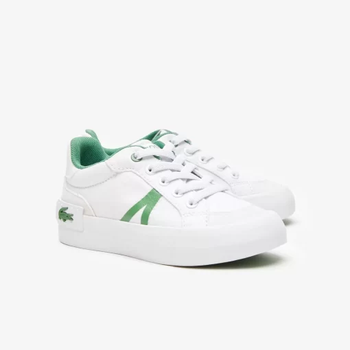 Lacoste Schuhe>Kleinkinder-Sneakers L004 Aus Textil White/Green 082