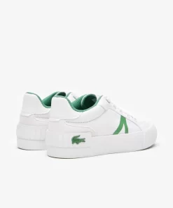 Lacoste Schuhe>Kleinkinder-Sneakers L004 Aus Textil White/Green 082