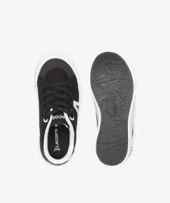 Lacoste Schuhe>Kleinkinder-Sneakers L004 Aus Textil Black White 312